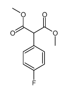 2-(4-FLUOROPHENYL)-PROPANEDIOIC ACID, 1,3-MDIETHYL ESTER Structure