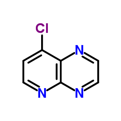 8-氯吡啶并[2,3-B]吡嗪结构式