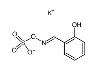 2-hydroxybenzaldehyde oxime hydrogen sulfate potassium salt结构式
