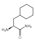 3-环己基-l-丙胺酸酰胺结构式