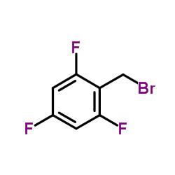 2,4,6-Trifluorobenzyl bromide structure