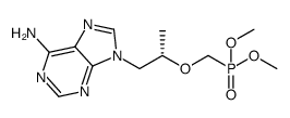 (S)-Tenofovir dimethyl ester Structure