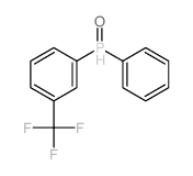Phosphine oxide,phenyl[3-(trifluoromethyl)phenyl]- Structure