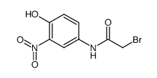 4-Bromacetamido-2-nitrophenol Structure