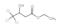 ethyl 3-hydroxy-4,4,4-trichlorobutyrate结构式