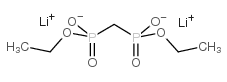 diethyl methylenebisphosphonate-p,p'-dilithium salt structure