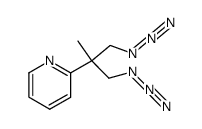 2-(1,3-diazido-2-methylpropan-2-yl)pyridine结构式