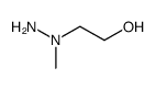 1-(2-hydroxyethyl)-1-methylhydrazine Structure