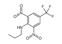 2,6-DINITRO-N-PROPYL-4-TRIFLUOROMETHYLBENZENAMINE Structure