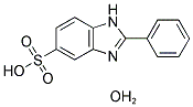 2-苯基-1H-苯并[D]咪唑-6-磺酸水炔物结构式