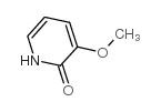 3-甲氧基-2(1H)-吡啶酮结构式