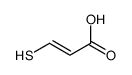 3-sulfanylprop-2-enoic acid结构式