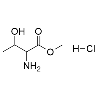 2-氨基-3-羟基丁酸甲酯盐酸盐结构式