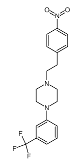 1-(2-(4-Nitrophenyl)ethyl)-4-(3-(trifluoromethyl)phenyl)piperazine结构式