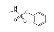methylsulfamic acid phenyl ester结构式