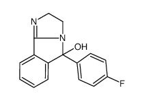 2,3-Dihydro-5-(4-fluorophenyl)-5H-imidazo[2,1-a]isoindol-5-ol结构式