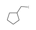 (Iodomethyl)cyclopentane Structure