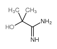 2-hydroxy-2-methylpropanimidamide Structure