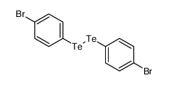 1-bromo-4-[(4-bromophenyl)ditellanyl]benzene Structure