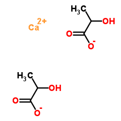 L-乳酸钙结构式