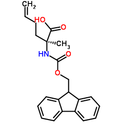 (S)-N-Fmoc-2-(3'-butenyl)alanine Structure