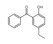 5-ethyl-2-hydroxy-benzophenone Structure
