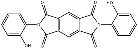 2,6-Bis(2-hydroxyphenyl)benzo[1,2-c:4,5-c']dipyrrole-1,3,5,7(2H,6H)-tetrone结构式