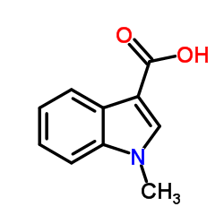 1-Methyl-1H-indole-3-carboxylic acid structure