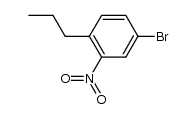 4-Bromo-2-nitro-1-propyl-benzene Structure