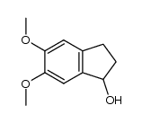 2,3-DIHYDRO-5,6-DIMETHOXY-1H-INDEN-1-OL Structure