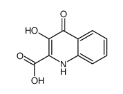 2-Quinolinecarboxylicacid,3,4-dihydroxy-(9CI)结构式