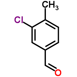 3-氯-4-甲基苯甲醛结构式