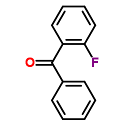 2-氟二苯甲酮结构式