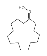 Cyclopentadecanone Oxime Structure