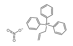 Allyltriphenylphosphonium nitrate Structure