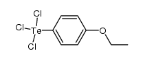 (4-ethoxyphenyl)tellurium(IV) trichloride结构式