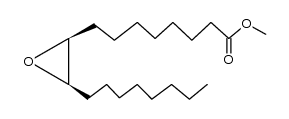 (Z)-9,10-epoxyoctadecanoic acid methyl ester Structure
