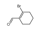 2-bromo-1-cyclohexene-1-carboxaldehyde Structure