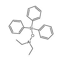 diethyl(triphenylsiloxy)aluminum结构式