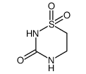 1,2,4-thiadiazinan-3-one-1,1-dioxide结构式