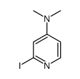 2-碘-N,N-二甲基-4-吡啶胺结构式
