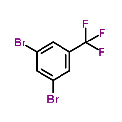 1,3-Dibromo-5-(trifluoromethyl)benzene structure