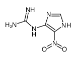 N-(5-硝基-1H-咪唑-4-基)胍结构式
