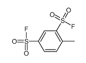 4-methylbenzene-1,3-disulfonyl fluoride结构式