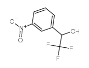 2,2,2-TRIFLUORO-1-(3-NITROPHENYL)-ETHANOL Structure
