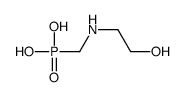(2-hydroxyethylamino)methylphosphonic acid Structure