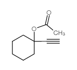Cyclohexanol,1-ethynyl-, 1-acetate Structure