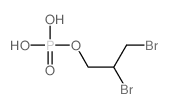 MONO(2,3-DIBROMOPROPYL)PHOSPHATE结构式