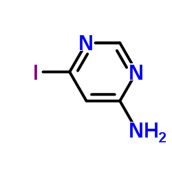 4-氨基-6-碘嘧啶结构式