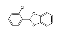 2-(2-chlorophenyl)-1,3-benzoxathiole结构式